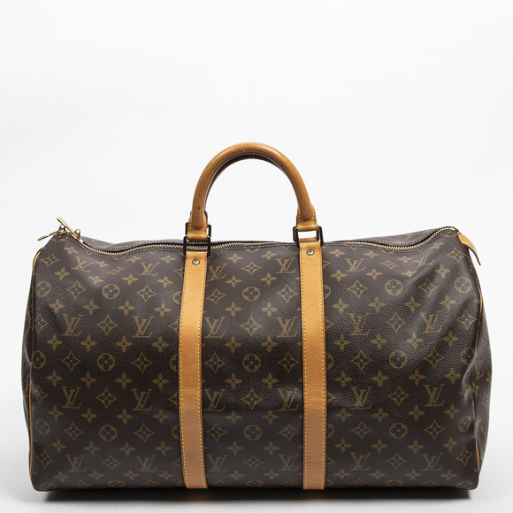 Louis Vuitton Handbags - Louis Vuitton Keepall 50  in Brown Monogram Canvas